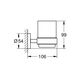 Стакан з тримачем Grohe QuickFix Start 41194000, фото , зображення 2 | SNABZHENIE.com.ua