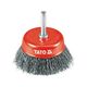 Щетка крацовка стальная 75 мм YATO (YT-4751), фото  | SNABZHENIE.com.ua Щетка крацовка стальная 75 мм YATO (YT-4751), фото  | SNABZHENIE.com.ua