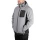 Куртка SOFTSHELL светло-серая с капюшоном, трехслойная, XXXL, фото , изображение 2 | SNABZHENIE.com.ua