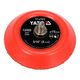 Крепежный диск с липучкой для полировки YATO Ø= 75 мм, шпиндель Ø= 5/16 (8 мм), фото  | SNABZHENIE.com.ua