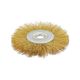 Щетка дисковая MASTERTOOL 180х22,23 мм из латунной проволоки 19-9118, фото  | SNABZHENIE.com.ua