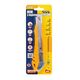 Нож MASTERTOOL 18 мм, ABS, с металл. направляющей, 3 лезвия, фото , изображение 2 | SNABZHENIE.com.ua Нож MASTERTOOL 18 мм, ABS, с металл. направляющей, 3 лезвия, фото , изображение 2 | SNABZHENIE.com.ua