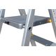 Стремянка алюминиевая MASTERTOOL 4 ступени, max 150 кг, h=850 мм, фото , изображение 4 | SNABZHENIE.com.ua Стремянка алюминиевая MASTERTOOL 4 ступени, max 150 кг, h=850 мм, фото , изображение 4 | SNABZHENIE.com.ua