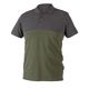 Поло HOEGERT из хлопка URFT, темно-зеленое, фото  | SNABZHENIE.com.ua