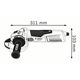 Угловая шлифмашина BOSCH GWS 19-125 CI Professional, фото , изображение 2 | SNABZHENIE.com.ua Угловая шлифмашина BOSCH GWS 19-125 CI Professional, фото , изображение 2 | SNABZHENIE.com.ua
