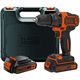 Аккумуляторная дрель-шуруповерт BLACK DECKER BDCDD186KB, фото , изображение 2 | SNABZHENIE.com.ua Аккумуляторная дрель-шуруповерт BLACK DECKER BDCDD186KB, фото , изображение 2 | SNABZHENIE.com.ua