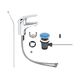 Смеситель для раковины Grohe Euroeco S-Size с донным клапаном, фото , изображение 3 | SNABZHENIE.com.ua Смеситель для раковины Grohe Euroeco S-Size с донным клапаном, фото , изображение 3 | SNABZHENIE.com.ua