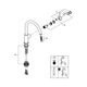 Смеситель для кухні Grohe BauClassic 31234001, фото , зображення 4 | SNABZHENIE.com.ua Смеситель для кухні Grohe BauClassic 31234001, фото , зображення 4 | SNABZHENIE.com.ua