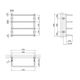 Полотенцесушитель водяной Kroner Скоба ДС06 500х530/4, фото , изображение 2 | SNABZHENIE.com.ua