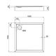 Душовий піддон Qtap Tern 301112 100x100x12 см + сифон, фото , зображення 2 | SNABZHENIE.com.ua Душовий піддон Qtap Tern 301112 100x100x12 см + сифон, фото , зображення 2 | SNABZHENIE.com.ua