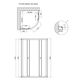 Душова кабіна Lidz Latwa SC80x80.SAT.LOW.GR, тоноване скло 4 мм без піддона, фото , зображення 2 | SNABZHENIE.com.ua Душова кабіна Lidz Latwa SC80x80.SAT.LOW.GR, тоноване скло 4 мм без піддона, фото , зображення 2 | SNABZHENIE.com.ua