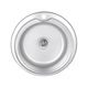 Кухонна мийка Lidz 510-D 0,6 мм Micro Decor (LIDZ510D06MD160), фото  | SNABZHENIE.com.ua Кухонна мийка Lidz 510-D 0,6 мм Micro Decor (LIDZ510D06MD160), фото  | SNABZHENIE.com.ua