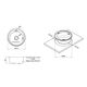 Кухонна мийка Lidz 510-D 0,6 мм Micro Decor (LIDZ510D06MD160), фото , зображення 2 | SNABZHENIE.com.ua Кухонна мийка Lidz 510-D 0,6 мм Micro Decor (LIDZ510D06MD160), фото , зображення 2 | SNABZHENIE.com.ua