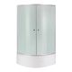 Душова кабіна полукругла Lidz Latwa SC90x90.SAT.HIGH.FR з склом Frost 4 мм + душовий піддон Lidz KAPIELKA ST90x90x41 з панеллю., фото  | SNABZHENIE.com.ua Душова кабіна полукругла Lidz Latwa SC90x90.SAT.HIGH.FR з склом Frost 4 мм + душовий піддон Lidz KAPIELKA ST90x90x41 з панеллю., фото  | SNABZHENIE.com.ua