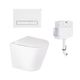 Комплект: Qtap Swan унитаз напольний Rimless QT16223178W + Nest комплект інсталяції 2в1 (лінійна клавіша White) QT0122490S4Q1 + QT0111M08V1384W, фото  | SNABZHENIE.com.ua Комплект: Qtap Swan унитаз напольний Rimless QT16223178W + Nest комплект інсталяції 2в1 (лінійна клавіша White) QT0122490S4Q1 + QT0111M08V1384W, фото  | SNABZHENIE.com.ua