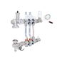 Коллекторная группа Icma 3/4", 2 выхода, с расходомером A2K013, фото  | SNABZHENIE.com.ua Коллекторная группа Icma 3/4", 2 выхода, с расходомером A2K013, фото  | SNABZHENIE.com.ua