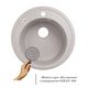 Кухонна мийка Lidz D510/200 GRA-09, фото , зображення 3 | SNABZHENIE.com.ua Кухонна мийка Lidz D510/200 GRA-09, фото , зображення 3 | SNABZHENIE.com.ua