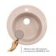 Кухонна мийка Lidz D510/200 MAR-07, фото , зображення 3 | SNABZHENIE.com.ua Кухонна мийка Lidz D510/200 MAR-07, фото , зображення 3 | SNABZHENIE.com.ua
