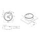 Кухонна мийка Lidz 510-D 0,8 мм Micro Decor (LIDZ510DEC), фото , зображення 2 | SNABZHENIE.com.ua Кухонна мийка Lidz 510-D 0,8 мм Micro Decor (LIDZ510DEC), фото , зображення 2 | SNABZHENIE.com.ua