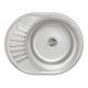 Кухонна мийка Lidz 5745 0,8 мм Micro Decor (LIDZ5745MDEC), фото  | SNABZHENIE.com.ua Кухонна мийка Lidz 5745 0,8 мм Micro Decor (LIDZ5745MDEC), фото  | SNABZHENIE.com.ua