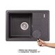 Кухонна мийка Lidz 620x435/200 GRF-13, фото , зображення 3 | SNABZHENIE.com.ua Кухонна мийка Lidz 620x435/200 GRF-13, фото , зображення 3 | SNABZHENIE.com.ua