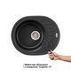 Кухонна мийка Lidz 620x500/200 GRF-13 (LIDZGRF13620500200), фото , зображення 3 | SNABZHENIE.com.ua Кухонна мийка Lidz 620x500/200 GRF-13 (LIDZGRF13620500200), фото , зображення 3 | SNABZHENIE.com.ua