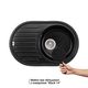 Кухонна мийка Lidz 780x500/200 BLM-14 (LIDZBLM14780500200), фото , зображення 3 | SNABZHENIE.com.ua Кухонна мийка Lidz 780x500/200 BLM-14 (LIDZBLM14780500200), фото , зображення 3 | SNABZHENIE.com.ua
