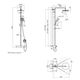 Душова система Qtap Sloup 57T105VOGC, фото , зображення 2 | SNABZHENIE.com.ua