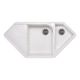 Кухонна мийка з додатковою чашею Lidz 1000x500/225 WHI-01, фото  | SNABZHENIE.com.ua Кухонна мийка з додатковою чашею Lidz 1000x500/225 WHI-01, фото  | SNABZHENIE.com.ua