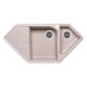 Кухонна мийка з додатковою чашею Lidz 1000x500/225 COL-06, фото  | SNABZHENIE.com.ua Кухонна мийка з додатковою чашею Lidz 1000x500/225 COL-06, фото  | SNABZHENIE.com.ua