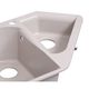 Кухонна мийка з додатковою чашею Lidz 1000x500/225 COL-06, фото , зображення 6 | SNABZHENIE.com.ua Кухонна мийка з додатковою чашею Lidz 1000x500/225 COL-06, фото , зображення 6 | SNABZHENIE.com.ua