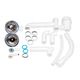 Кухонна мийка з додатковою чашею Lidz 1000x500/225 GRA-09 (LIDZGRA091000500225), фото , зображення 7 | SNABZHENIE.com.ua Кухонна мийка з додатковою чашею Lidz 1000x500/225 GRA-09 (LIDZGRA091000500225), фото , зображення 7 | SNABZHENIE.com.ua