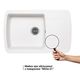 Кухонна мийка Lidz 770x490/200 WHI-01 (LIDZWHI01770490200), фото , зображення 3 | SNABZHENIE.com.ua Кухонна мийка Lidz 770x490/200 WHI-01 (LIDZWHI01770490200), фото , зображення 3 | SNABZHENIE.com.ua