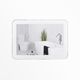 Зеркало Qtap Swan 500x700 с LED-подсветкой Reverse QT167814145070W, фото  | SNABZHENIE.com.ua Зеркало Qtap Swan 500x700 с LED-подсветкой Reverse QT167814145070W, фото  | SNABZHENIE.com.ua