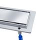 Трап Qtap Dry Tile 304-600 с сухим затвором под плитку 600 мм, фото , изображение 3 | SNABZHENIE.com.ua Трап Qtap Dry Tile 304-600 с сухим затвором под плитку 600 мм, фото , изображение 3 | SNABZHENIE.com.ua