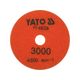 Алмазный шлифовальный круг с липучкой YATO 100 мм, G3000, макс. 4500 об/мин, фото , изображение 2 | SNABZHENIE.com.ua