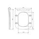 Сиденье для унитаза Qtap Crow Ultra Slim с микролифтом QT99SC6108W, фото , изображение 2 | SNABZHENIE.com.ua Сиденье для унитаза Qtap Crow Ultra Slim с микролифтом QT99SC6108W, фото , изображение 2 | SNABZHENIE.com.ua