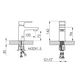 Смеситель для раковини Lidz Wawel 001 (k35) LDWAW001CRM45387 Хром, фото , зображення 2 | SNABZHENIE.com.ua Смеситель для раковини Lidz Wawel 001 (k35) LDWAW001CRM45387 Хром, фото , зображення 2 | SNABZHENIE.com.ua