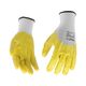 Перчатки рабочие трикотажные нейлоновые желтые YATO, размер 10, фото , изображение 2 | SNABZHENIE.com.ua