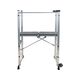 Риштування складне на 2 колеса YATO, алюміній, 104х40см, висота 90см., фото , изображение 2 | SNABZHENIE.com.ua