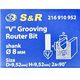 Фреза V-образная 90° S&R, фото , изображение 5 | SNABZHENIE.com.ua Фреза V-образная 90° S&R, фото , изображение 5 | SNABZHENIE.com.ua