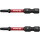 Насадка ударная YATO TORX T15, 50 мм, 1/4", 2 шт., фото  | SNABZHENIE.com.ua