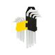 Ключі TORX MASTERTOOL CrV Т10/Т50 55/133 мм набір 9 шт 75-0960, фото , зображення 3 | SNABZHENIE.com.ua Ключі TORX MASTERTOOL CrV Т10/Т50 55/133 мм набір 9 шт 75-0960, фото , зображення 3 | SNABZHENIE.com.ua