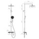 Душевая система Qtap Slavonice на 3 потребителя, Gunmetal Black PVD, фото , изображение 2 | SNABZHENIE.com.ua Душевая система Qtap Slavonice на 3 потребителя, Gunmetal Black PVD, фото , изображение 2 | SNABZHENIE.com.ua