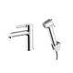 Смеситель для раковины Qtap Grand (с гигиеническим душем) QTGRA272CRM45670 Chrome, фото  | SNABZHENIE.com.ua Смеситель для раковины Qtap Grand (с гигиеническим душем) QTGRA272CRM45670 Chrome, фото  | SNABZHENIE.com.ua