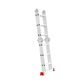 Лестница алюминиевая трансформер INTERTOOL LT-0030, 4x3, 3,70 м, фото , изображение 6 | SNABZHENIE.com.ua Лестница алюминиевая трансформер INTERTOOL LT-0030, 4x3, 3,70 м, фото , изображение 6 | SNABZHENIE.com.ua