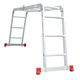Лестница алюминиевая трансформер INTERTOOL LT-0030, 4x3, 3,70 м, фото , изображение 7 | SNABZHENIE.com.ua Лестница алюминиевая трансформер INTERTOOL LT-0030, 4x3, 3,70 м, фото , изображение 7 | SNABZHENIE.com.ua