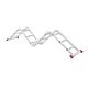 Лестница алюминиевая трансформер INTERTOOL LT-0030, 4x3, 3,70 м, фото  | SNABZHENIE.com.ua Лестница алюминиевая трансформер INTERTOOL LT-0030, 4x3, 3,70 м, фото  | SNABZHENIE.com.ua