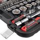 Набор инструментов 1/2" & 1/4", 82 ед., Cr-V STORM INTERTOOL ET-8082, фото , зображення 7 | SNABZHENIE.com.ua Набор инструментов 1/2" & 1/4", 82 ед., Cr-V STORM INTERTOOL ET-8082, фото , зображення 7 | SNABZHENIE.com.ua