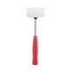 Киянка резиновая 225 г, белая, с металлической ручкой INTERTOOL HT-0234, фото  | SNABZHENIE.com.ua Киянка резиновая 225 г, белая, с металлической ручкой INTERTOOL HT-0234, фото  | SNABZHENIE.com.ua